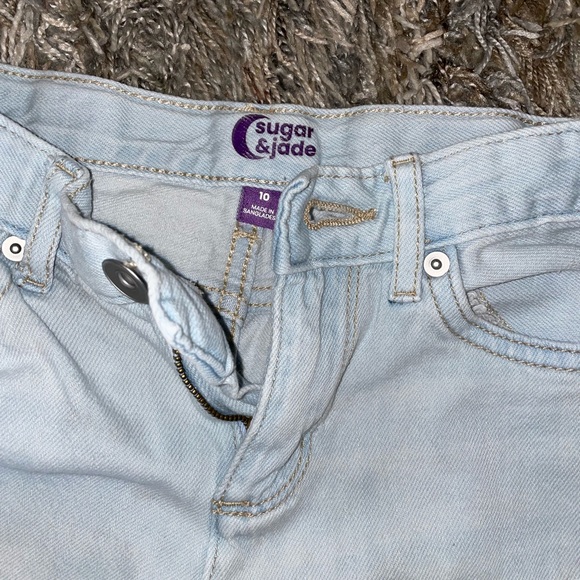 Girl jeans a size 10 Old Navy, Mudd and Sugar & Jade Good Condition. - Picture 10 of 11